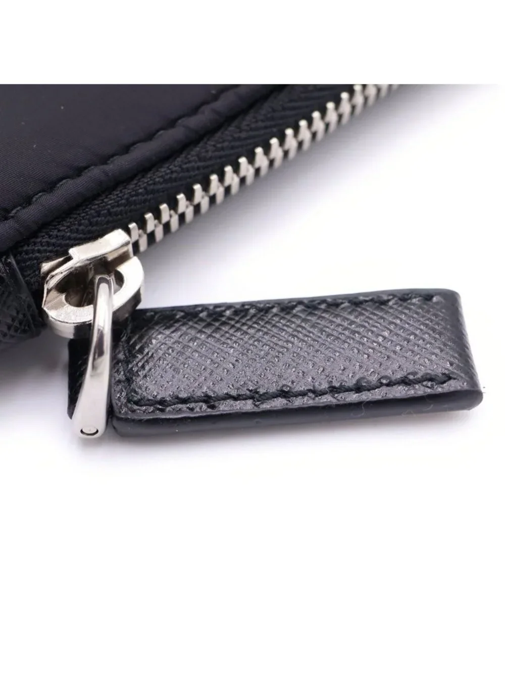 Prada Tessuto Nero Nylon Clutch Pouch Black